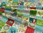 Preview: Patchworkstoff Windham Fabrics Quadrate mit Weihnachtsmotiven